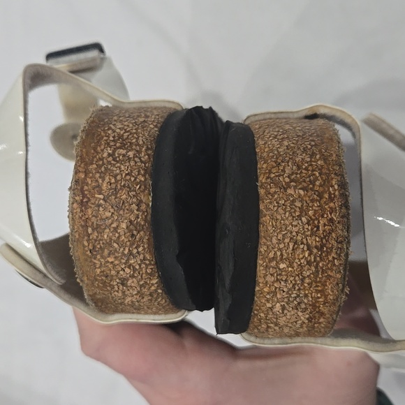 Birkenstock Kairo White Sandals Size 37 - Picture 5 of 9